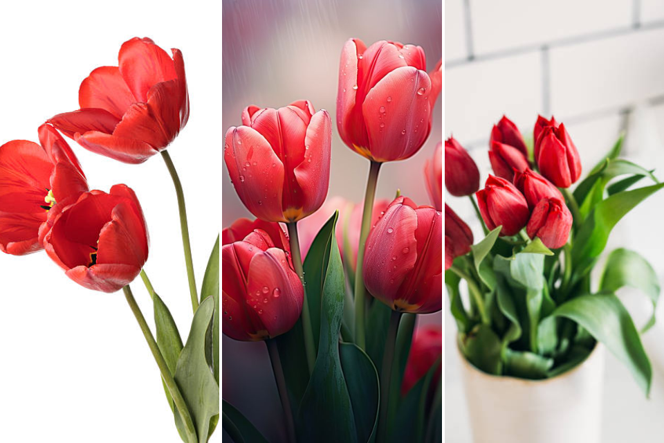 Hoa tulip đỏ 5