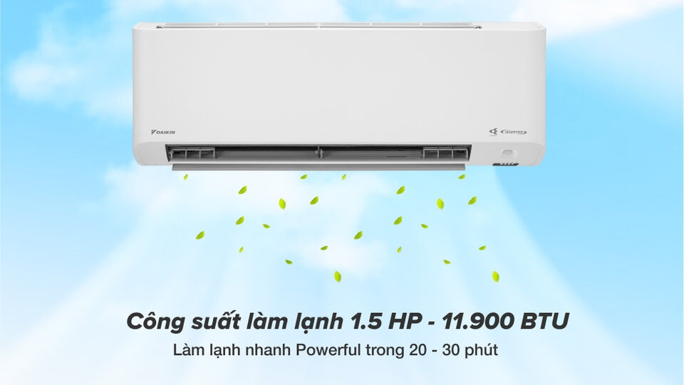 Máy lạnh Daikin Inverter 1.5 HP FTKY35WMVMV
