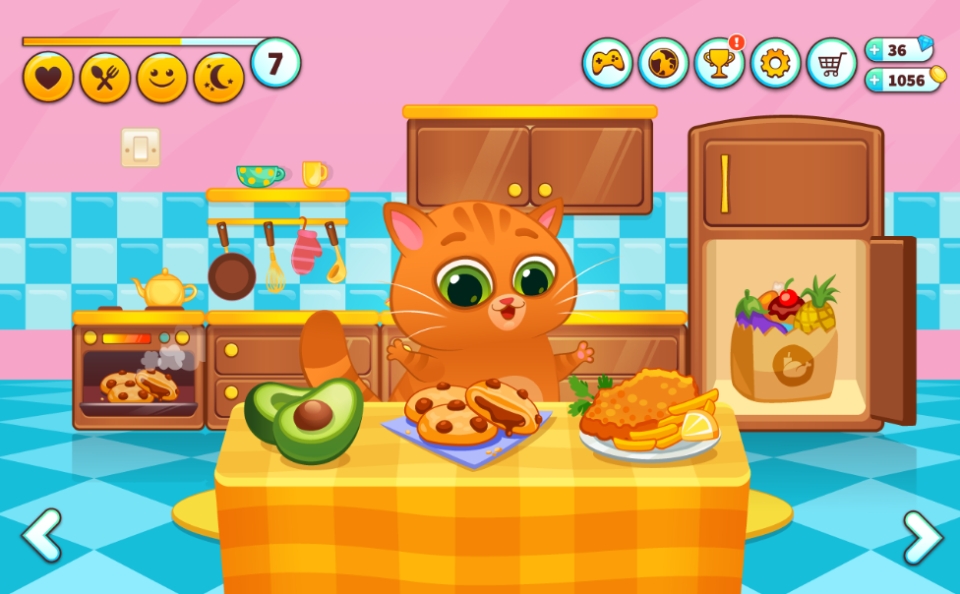 Tải game nuôi mèo Bubbu - My Virtual Pet