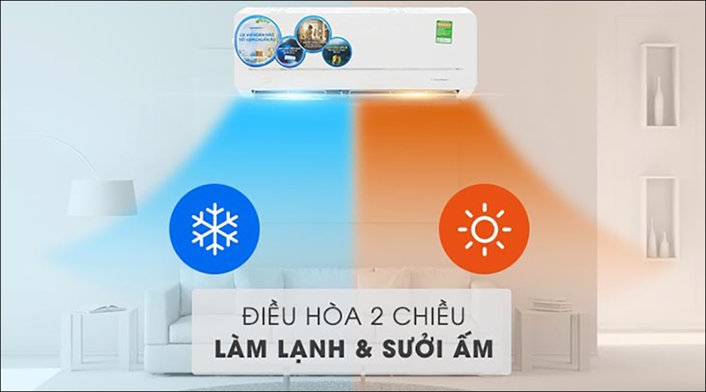 chế độ heat trên máy lạnh