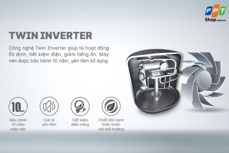 Công nghệ Twin Inverter mang lại nhiều lợi ích cho người dùng