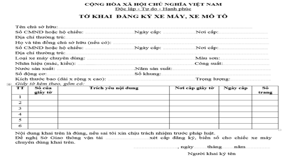 Chuẩn bị sẵn sàng và đầy đủ các loại giấy tờ, hồ sơ