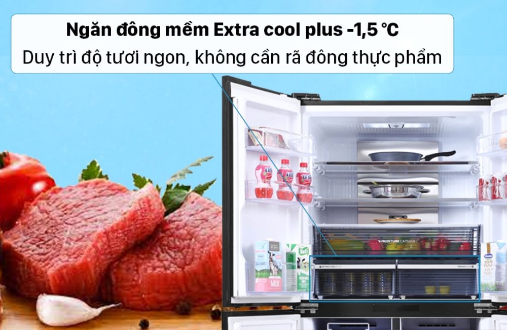 Ngăn đông mềm Extra Cool Plus