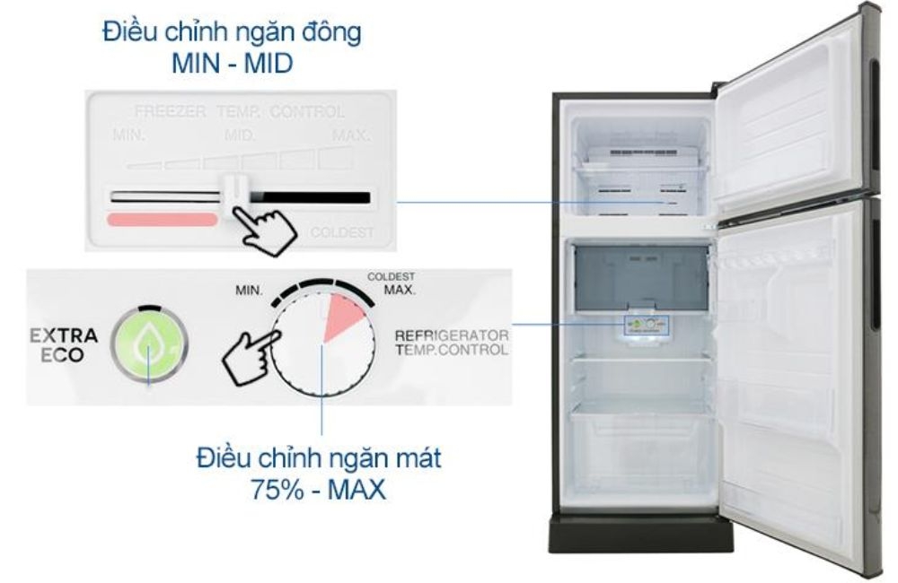 cài chức năng cấp đông mềm