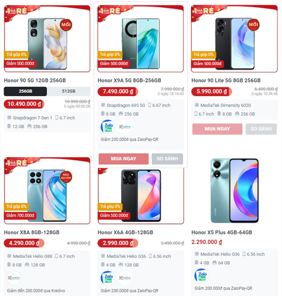 Điện thoại HONOR - Ảnh 09