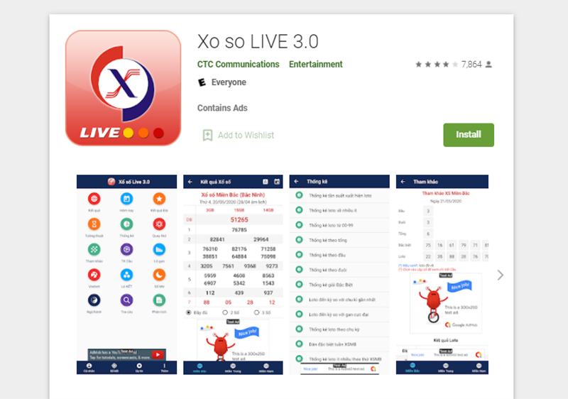 app chơi xổ số online 1