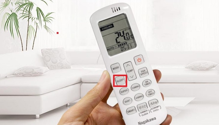 cách hẹn giờ điều hòa nagakawa 3