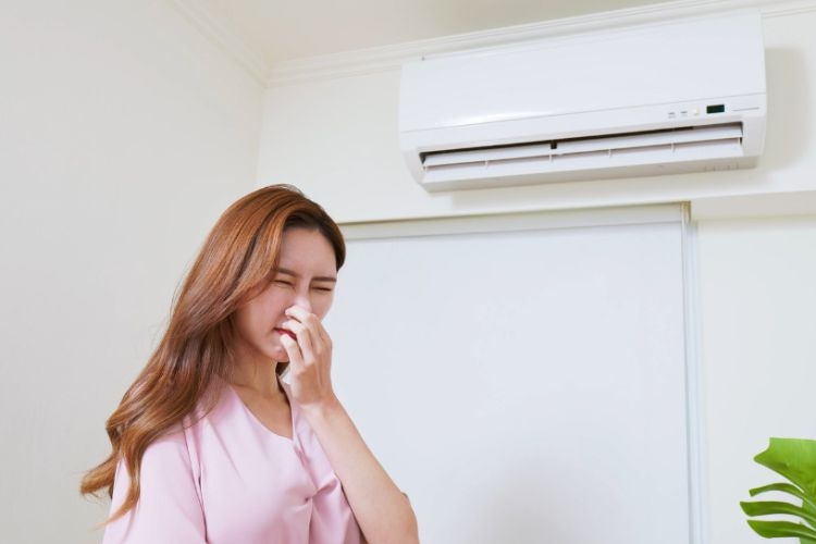 Máy lạnh có mùi hôi làm ảnh hưởng nhiều đến người sử dụng