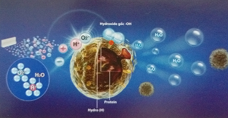 Bộ lọc Plasmacluster ion của Sharp