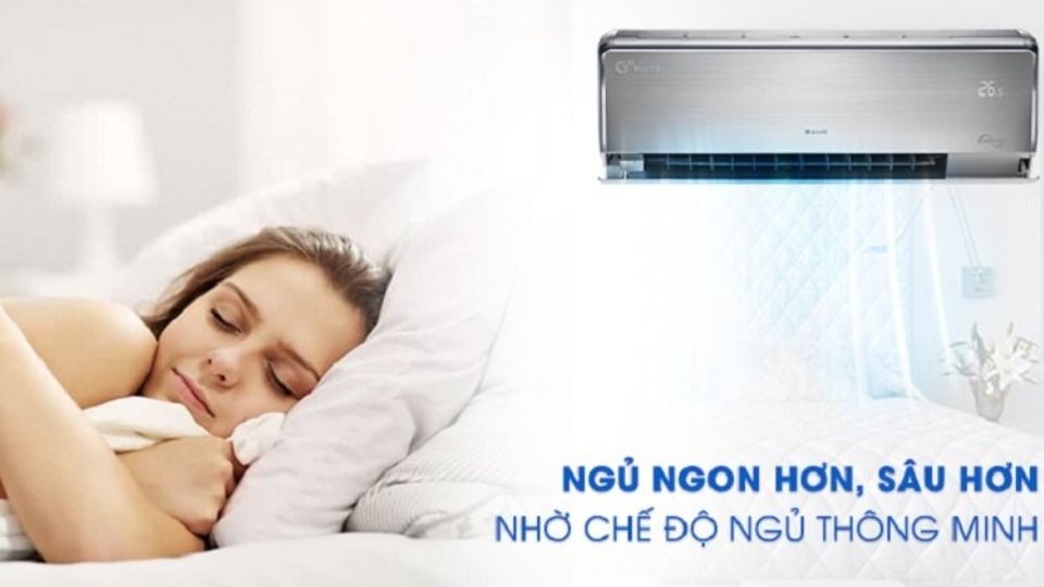 4 chế độ ngủ thông minh trên điều hòa Gree giúp bạn ngủ ngon và sâu hơn.