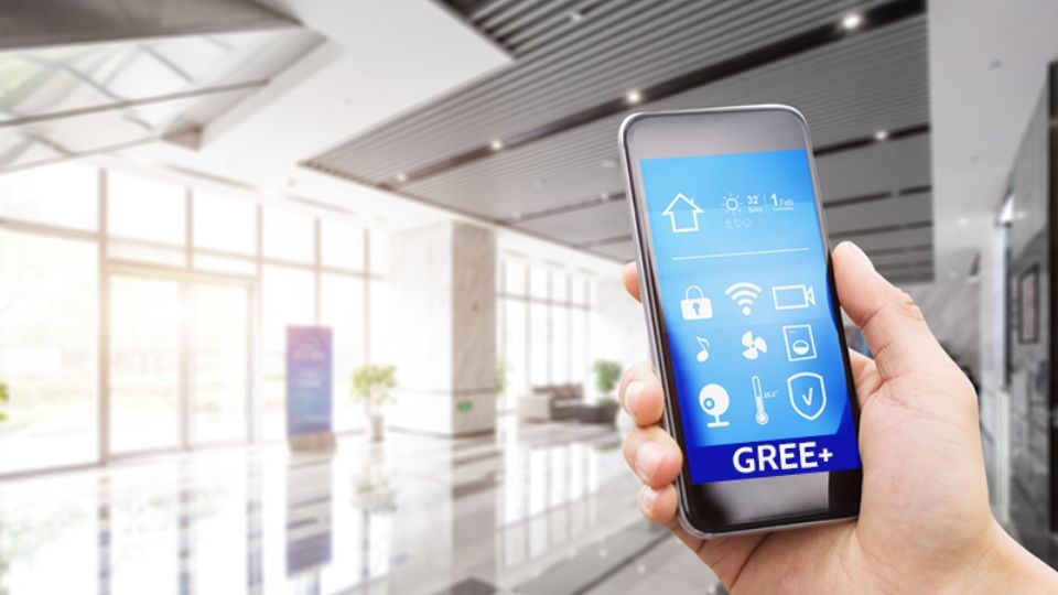 khả năng điều khiển qua ứng dụng Gree+