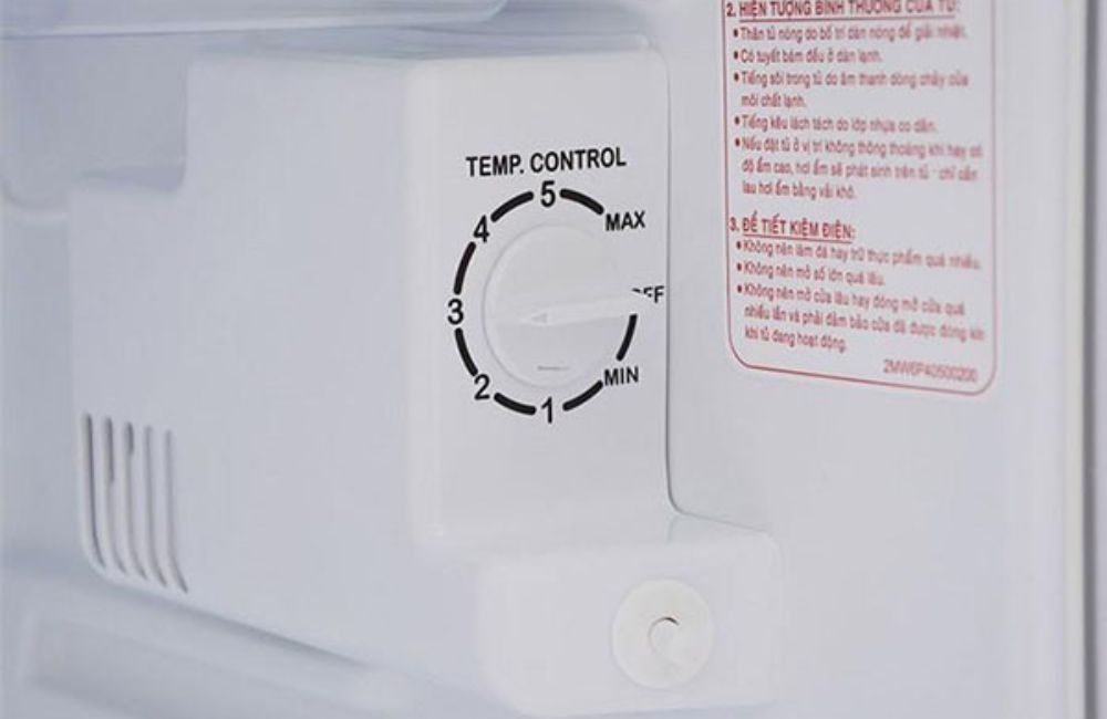 Nút điều chỉnh nhiệt độ Temp. Control