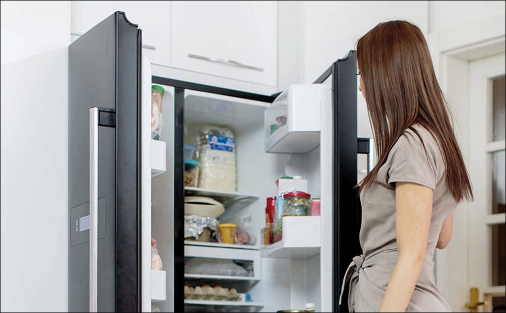 không nên mở tủ lạnh casper quá lâu