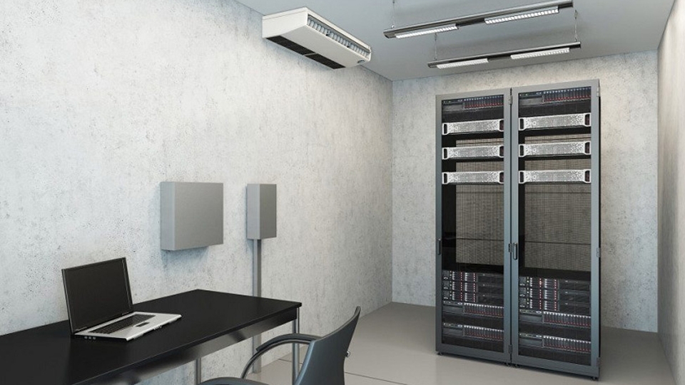 Không gian phù hợp lắp đặt máy lạnh áp trần.