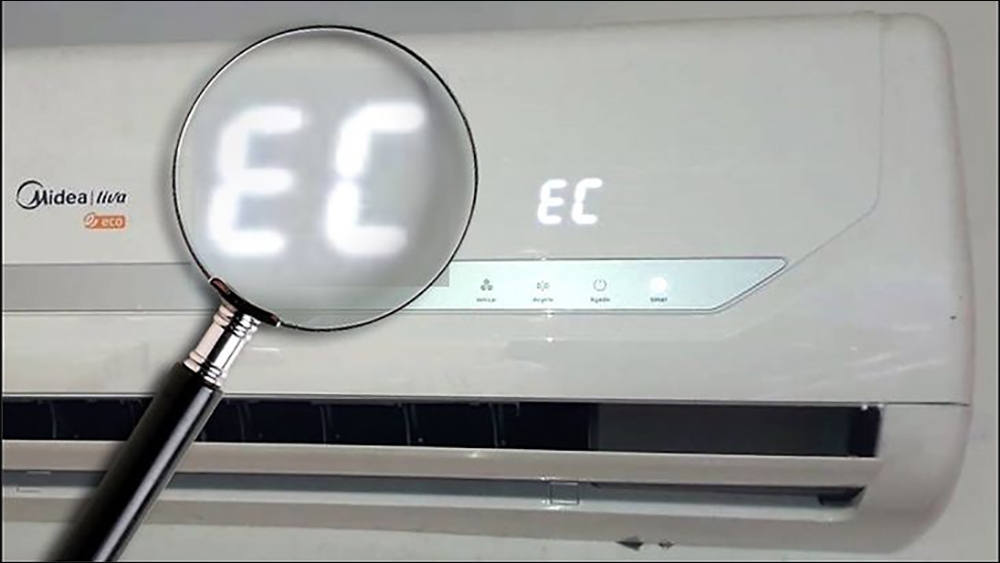 Điều hòa Midea bị lỗi EC
