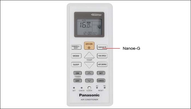 Hướng dẫn các cách sử dụng điều khiển điều hòa Panasonic Hình 3