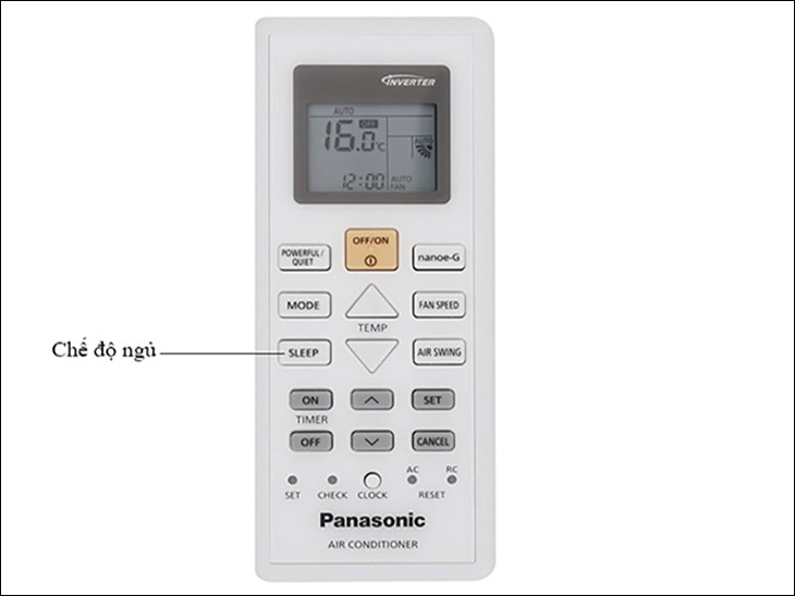 Hướng dẫn các cách sử dụng điều khiển điều hòa Panasonic hình 7