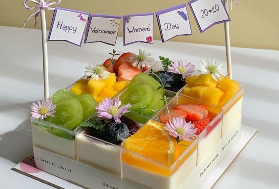 Mẫu Panna Cotta đẹp