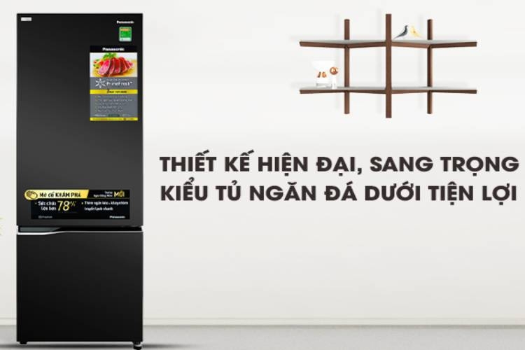 Hình ảnh tủ lạnh Panasonic Inverter 322 lít