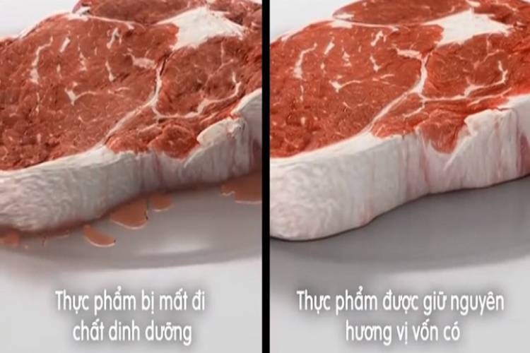 Thực phẩm dữ nguyên hương vị vốn có