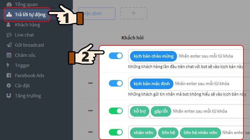 Hướng dẫn cách tạo chatbot cho fanpage Facebook miễn phí, siêu đơn giản trong vòng một nốt nhạc 8
