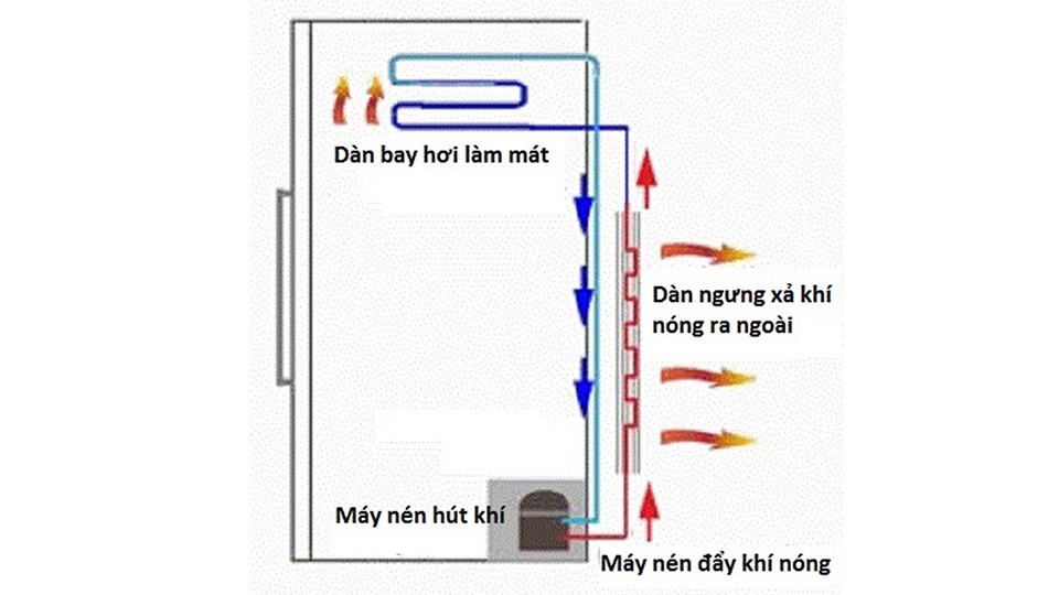 Nguyên lý hoạt động của block tủ lạnh
