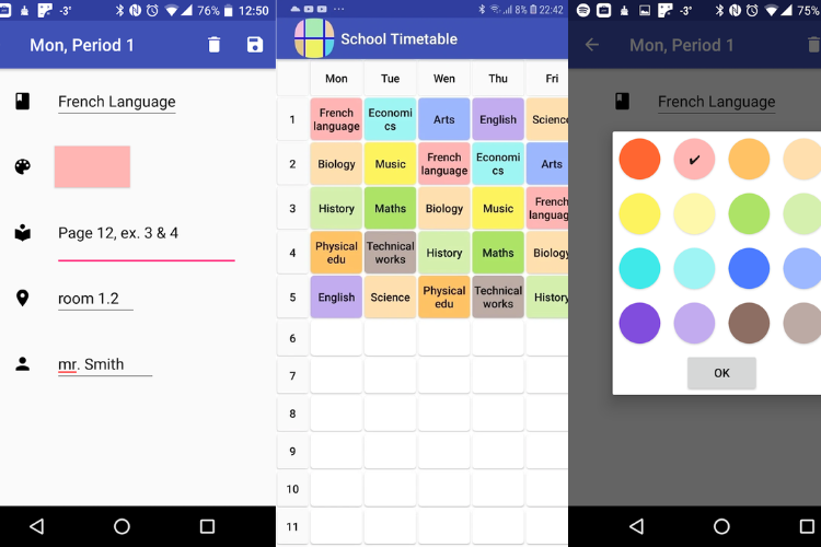 TOP 6 app tạo thời khóa biểu dành cho học sinh sinh viên - hình 4