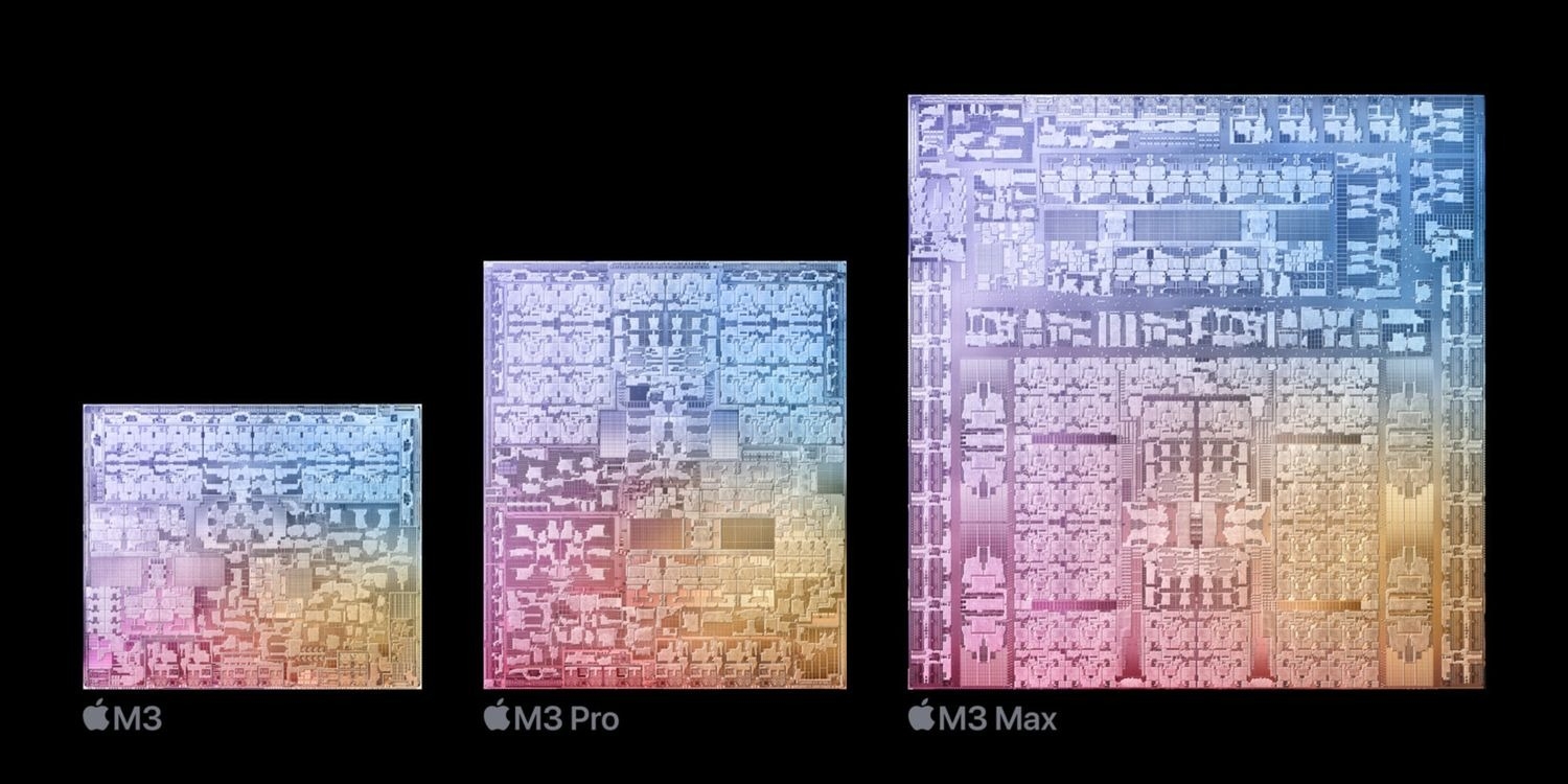 So sánh chip Apple M3, M3 Pro và M3 Max (ảnh 2)