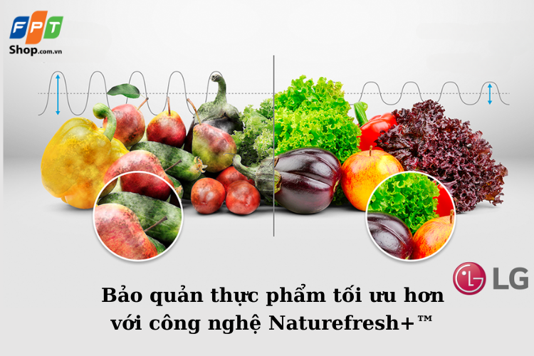 Công nghệ NatureFresh giúp thực phẩm tươi ngon hơn
