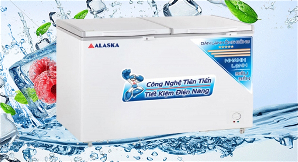 tủ động Alaska giúp tiết kiệm điện năng