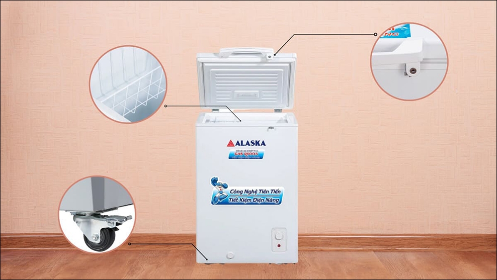 tủ đông Alaska giúp tiết kiệm chi phí mua sắm