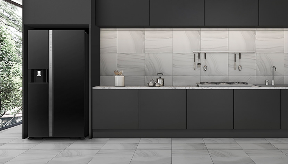 kích thước tủ lạnh Side by side Hitachi 2 cánh