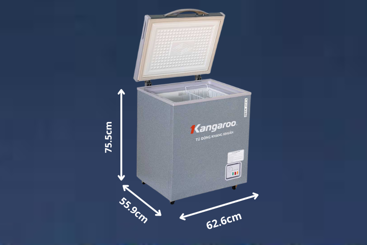 Tủ lạnh Kangaroo KGFZ159NG1 90L - 1 ngăn