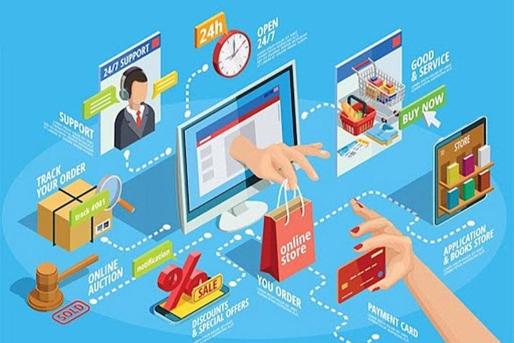 Mua sắm thời đại số cùng Internet