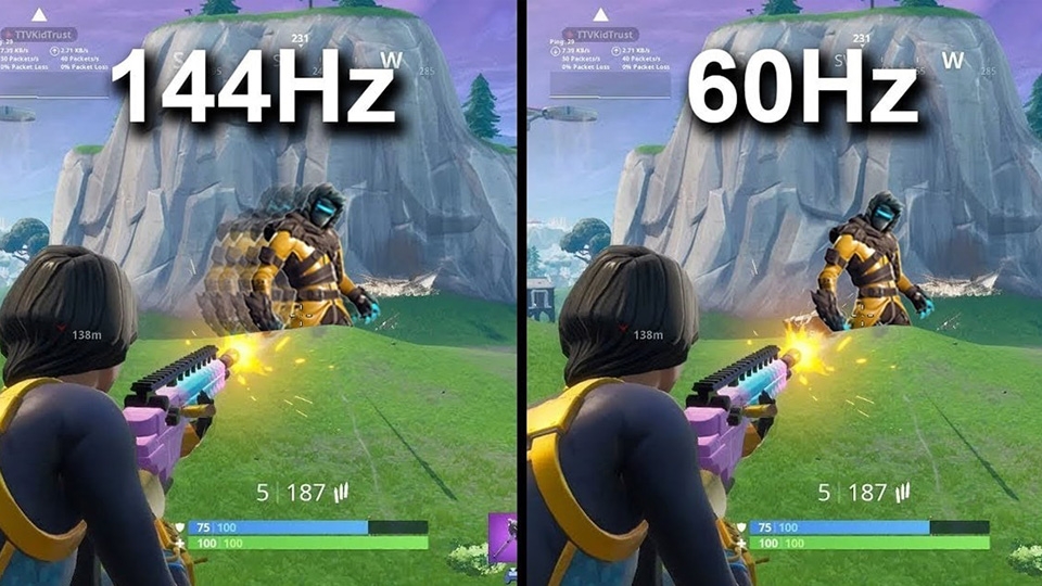 Màn hình 144Hz là gì?