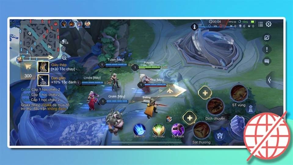 Liên Quân Offline sẽ giúp bạn chiến game mọi lúc mọi nơi