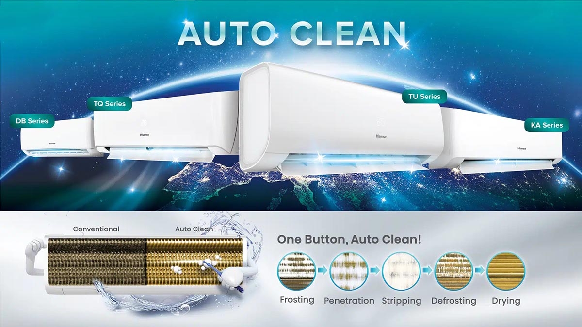 máy lạnh có tính năng tự vệ sinh - hình 1