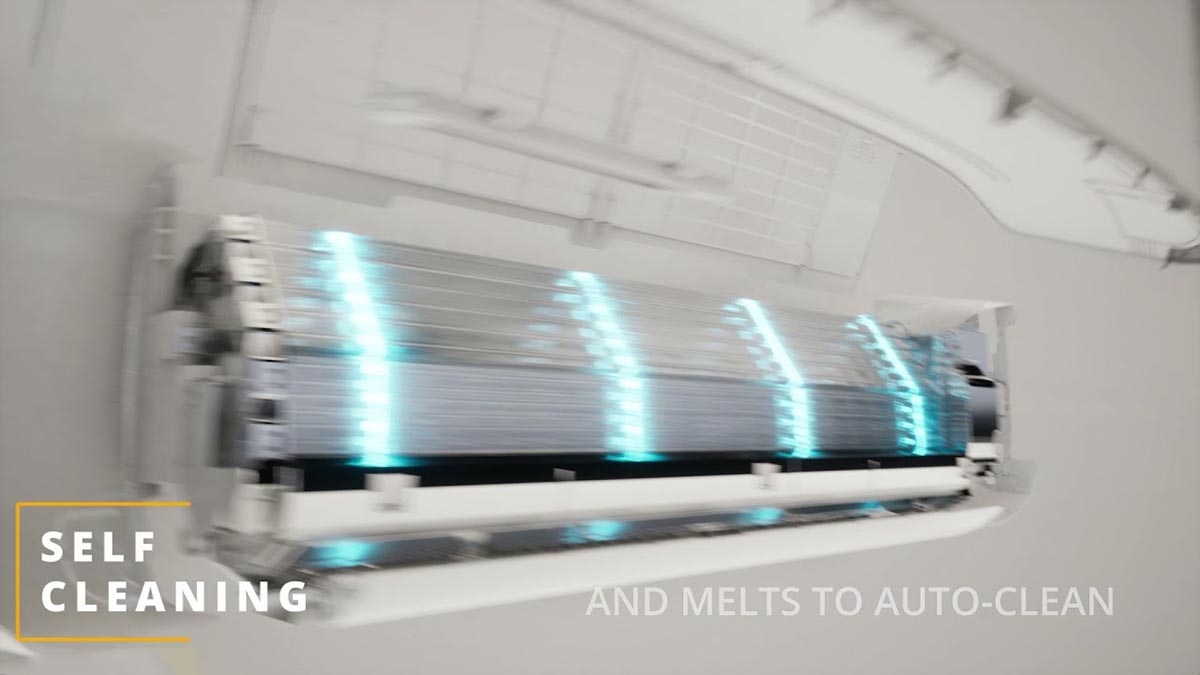 máy lạnh có tính năng tự vệ sinh - hình 2