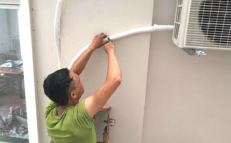 Kiểm tra đường ống dẫn khí gas, ống xả nước