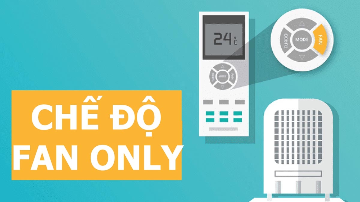 chế độ Fan Only của điều hòa - hình 1