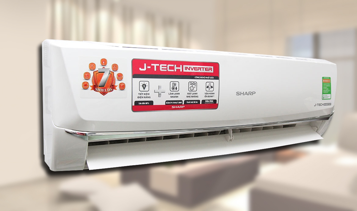 công nghệ J-Tech Inverter trên máy lạnh Sharp - hình 5