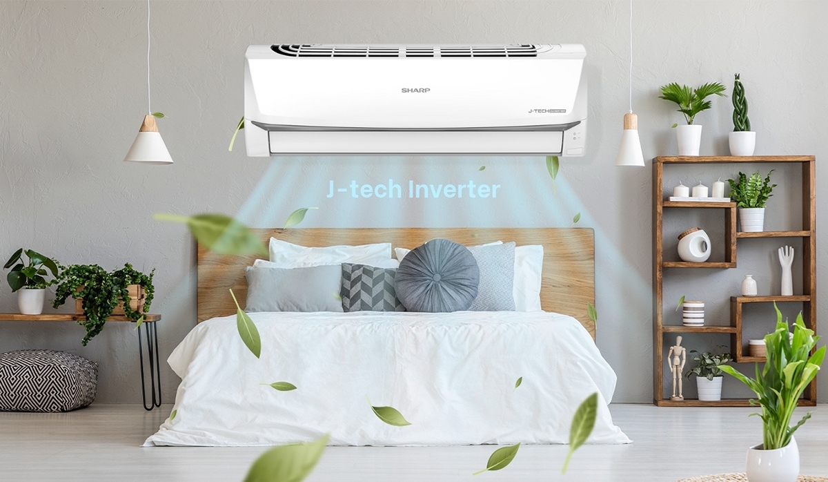 công nghệ J-Tech Inverter trên máy lạnh Sharp - hình 4
