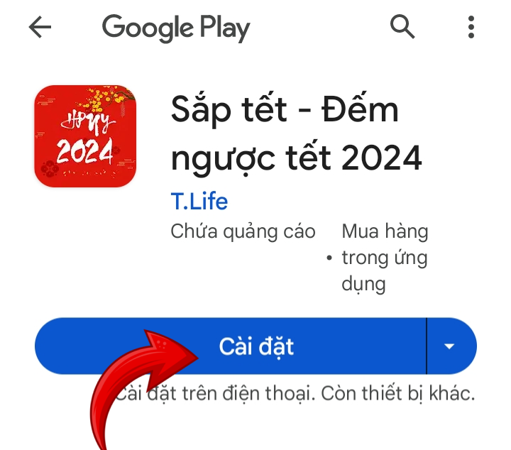 Cách đếm ngược đến Tết 2024 trên Android - Hình 1