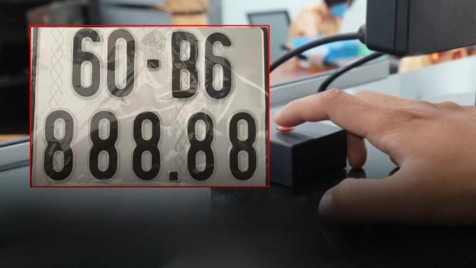 Biển số xe ô tô được quy định với các ký hiệu: 60A, 60D, 60C, 60B