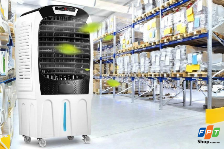 Máy lạnh đứng thổi gió trực tiếp cho nhà xưởng
