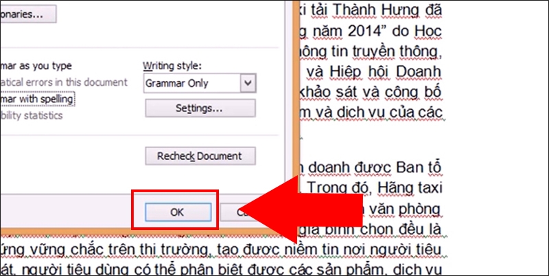 Cách tắt kiểm tra chính tả trong Word đơn giản, dễ dàng nhất 11