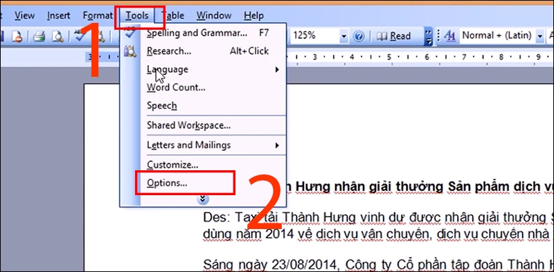Cách tắt kiểm tra chính tả trong Word đơn giản, dễ dàng nhất