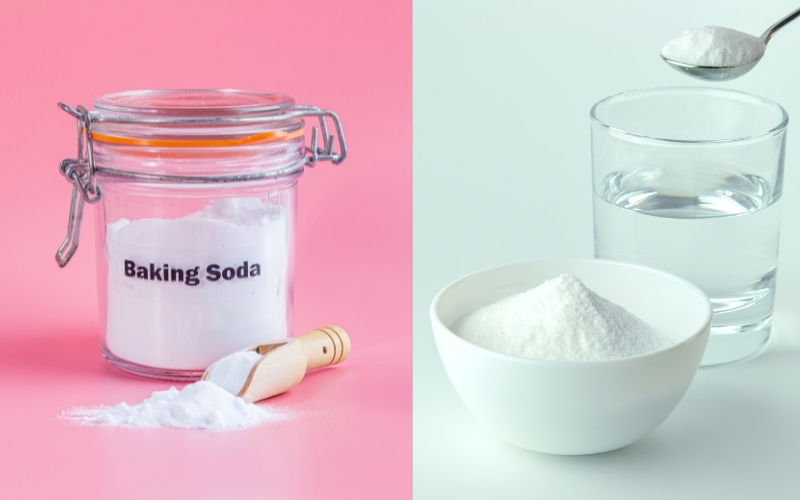 Làm sạch bằng baking soda