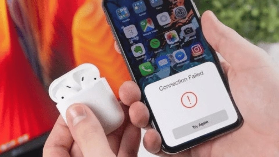 Đưa Airpods lại gần Iphone