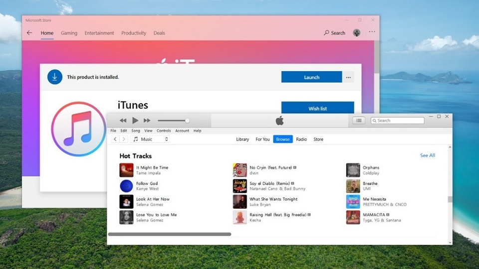Tải ứng dụng iTunes